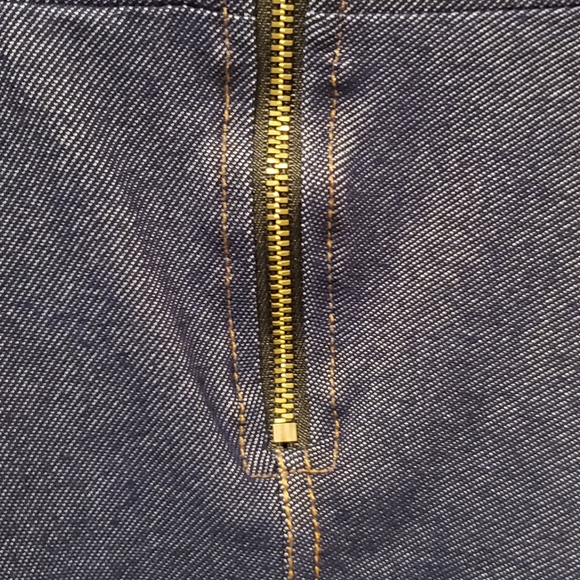 COPY - 10/$30  💙  like new stretchy denim skater mini skirt - Picture 4 of 8